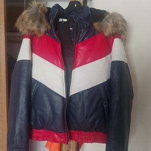 Dakoma Outerwear Faux Leather Jacket